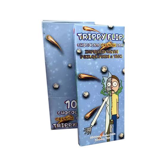 Trippy flip chocolate bar