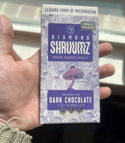 black diamond mushroom chocolate